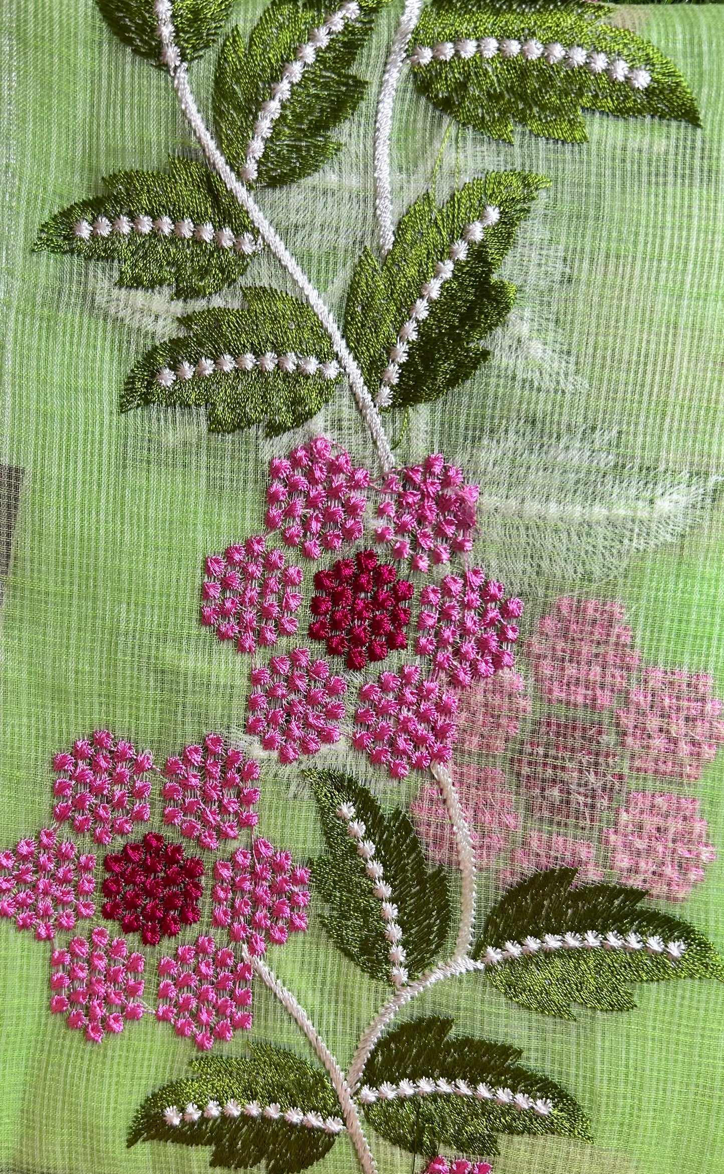 Kota Embroidery Work Saree