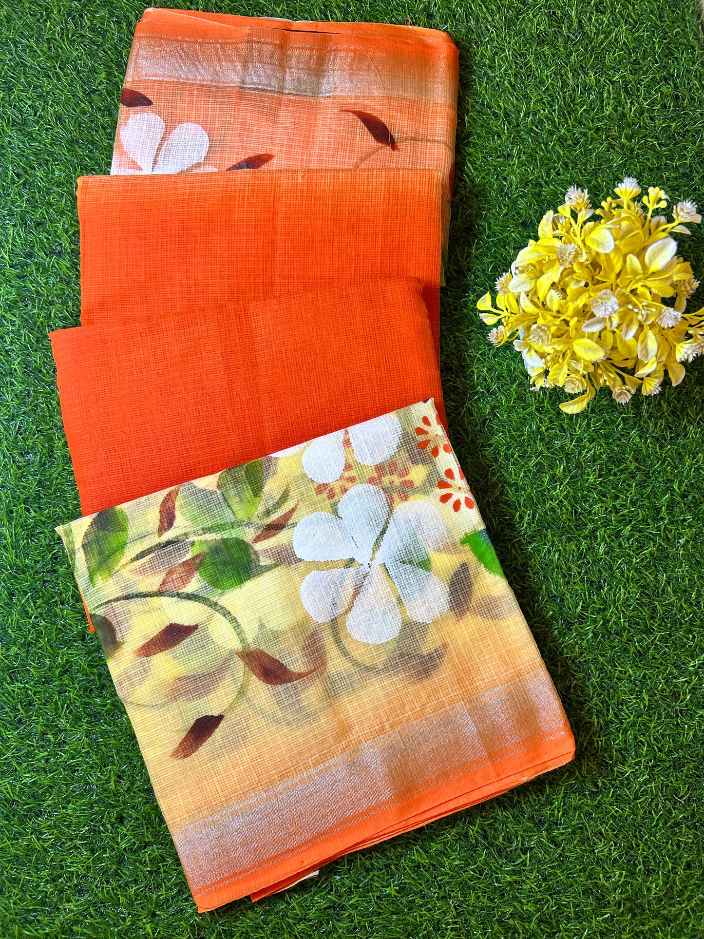 Kota Hand Paint Saree