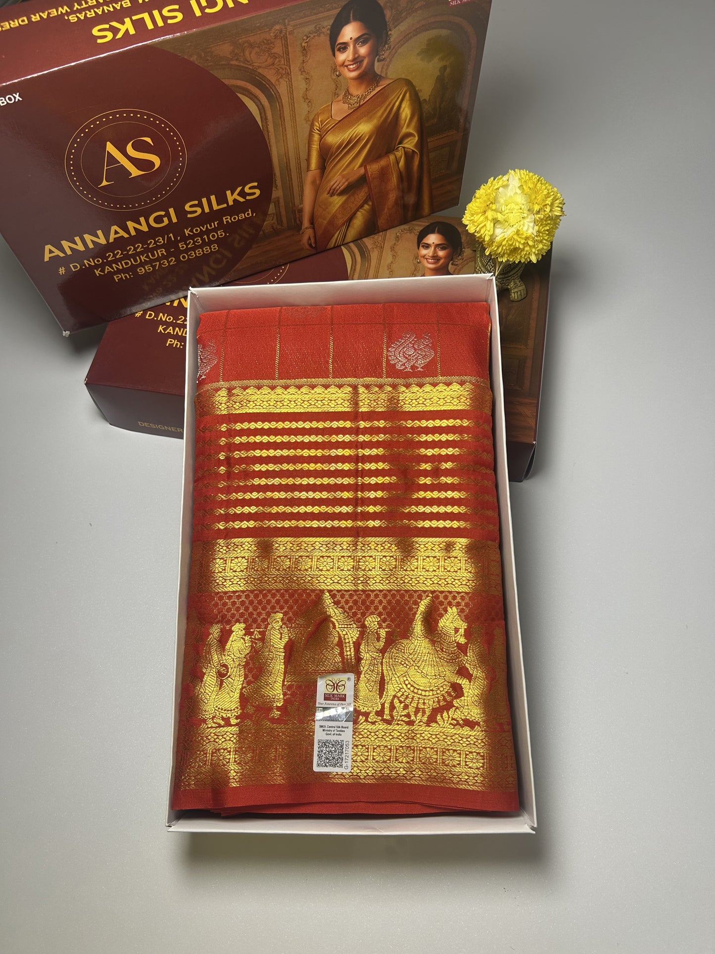 Bridal Kanchi Pattu Saree
