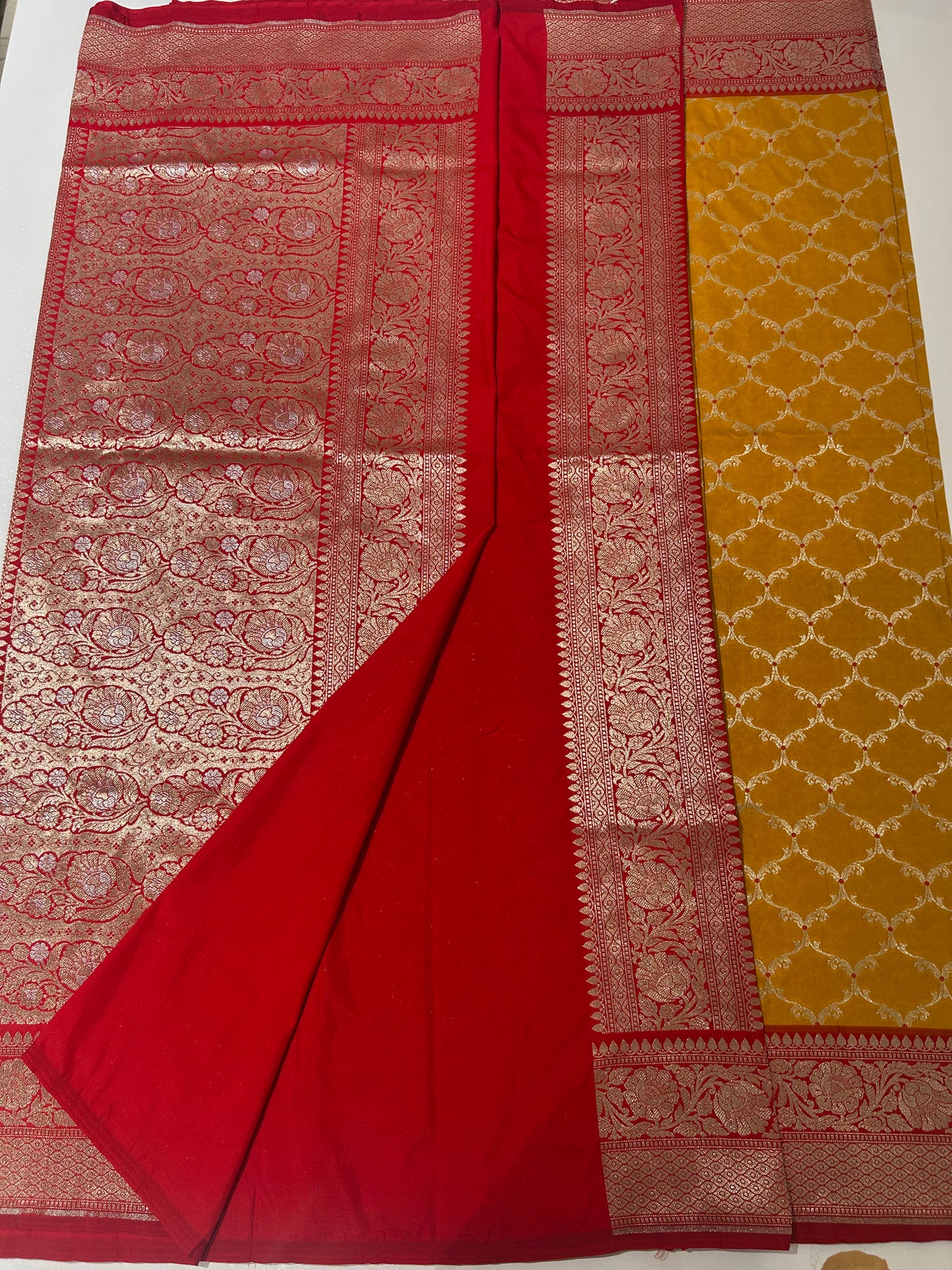 Semi katan silk saree