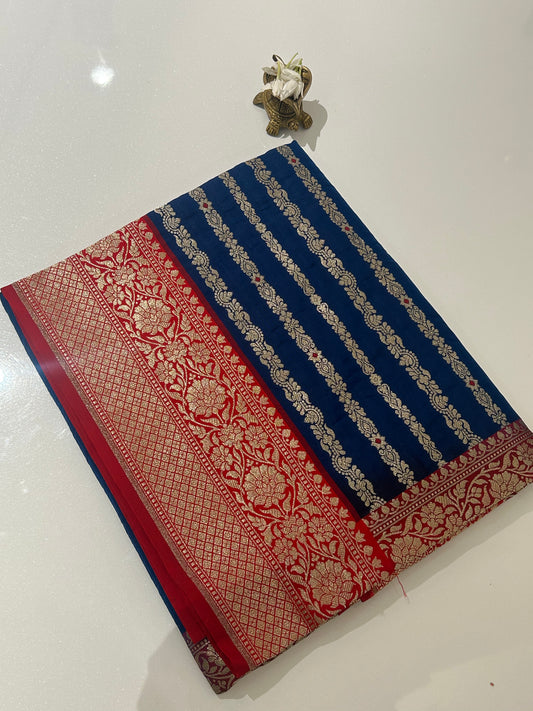 Semi katan silk saree