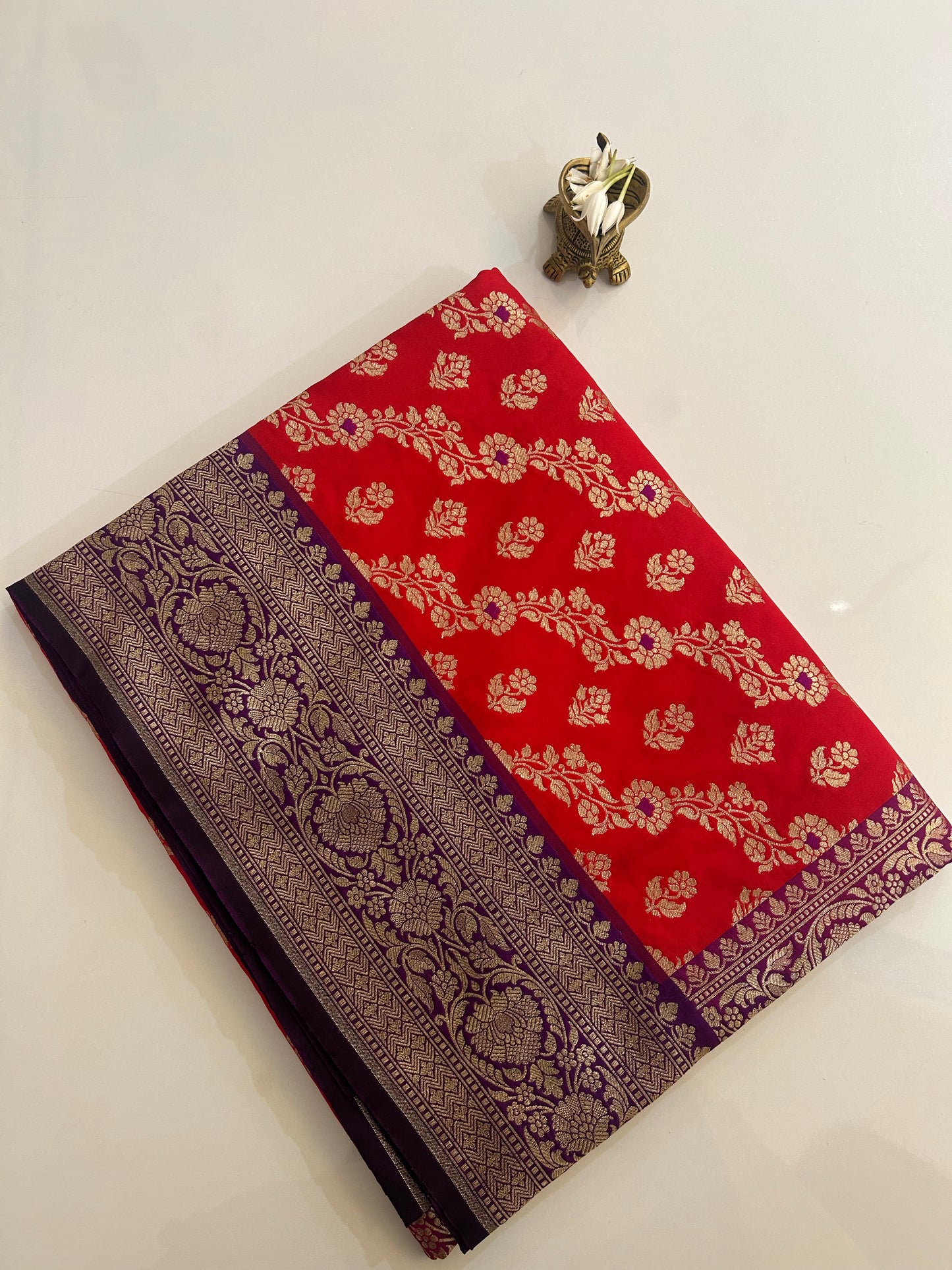Semi katan silk saree