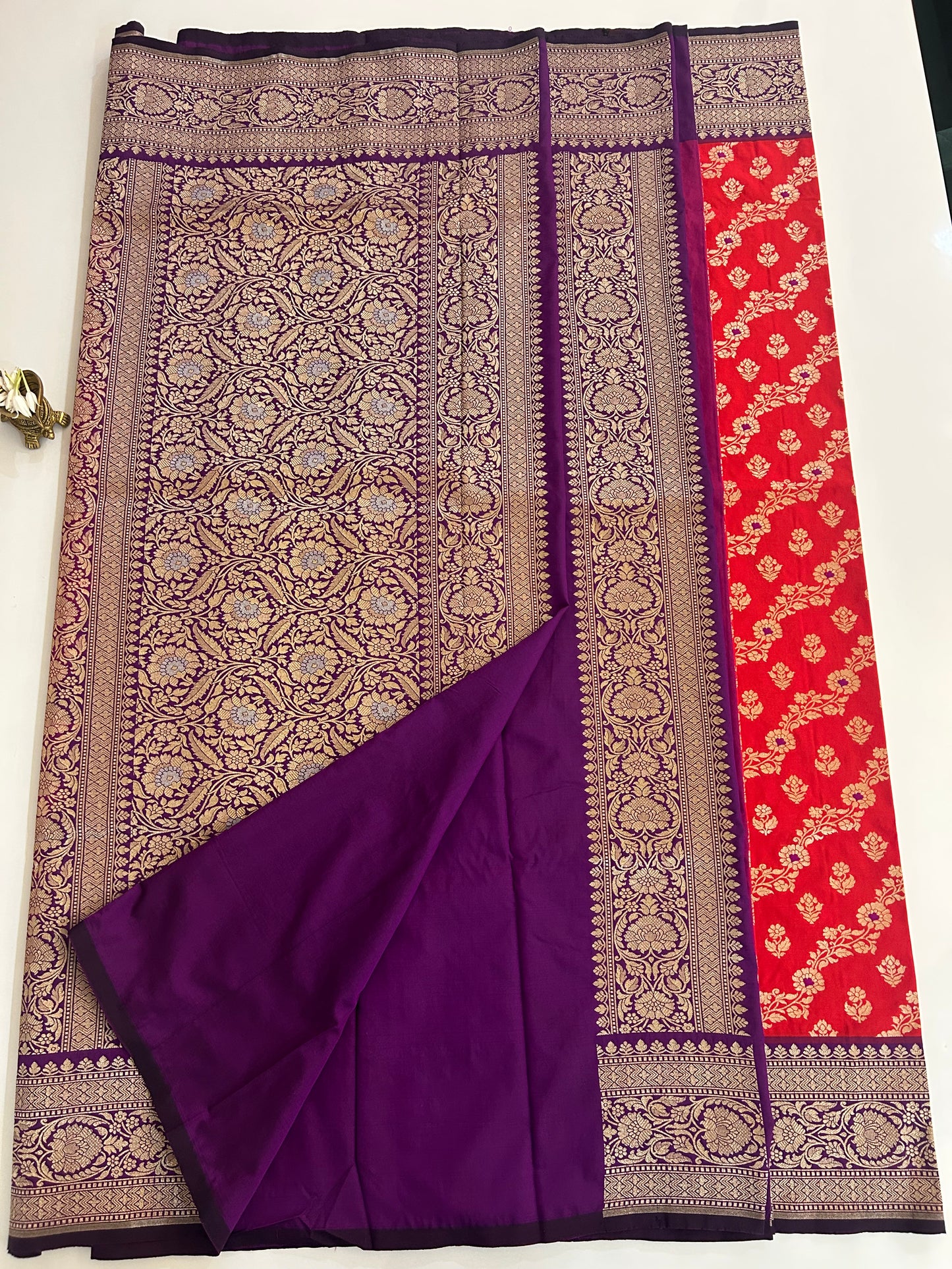 Semi katan silk saree