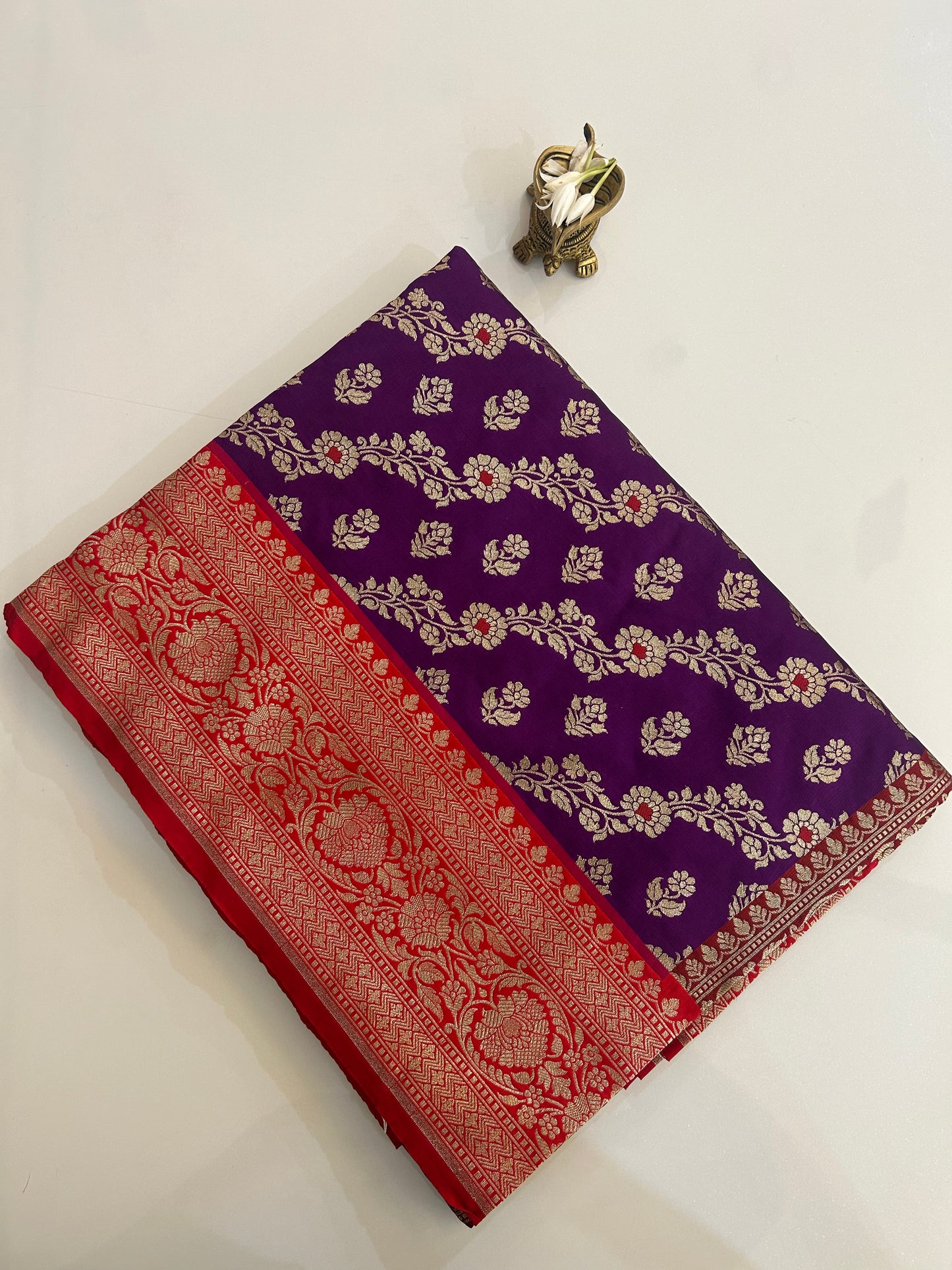 Semi katan silk saree