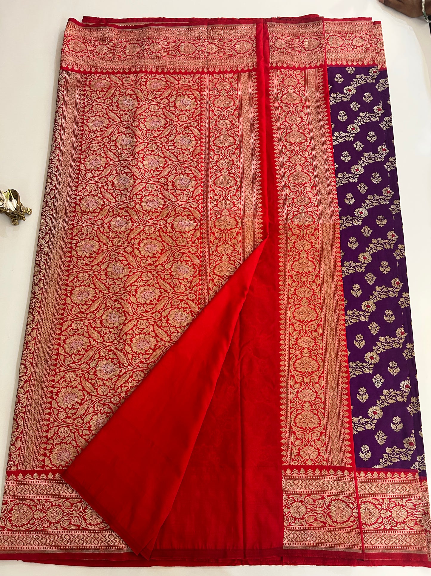 Semi katan silk saree