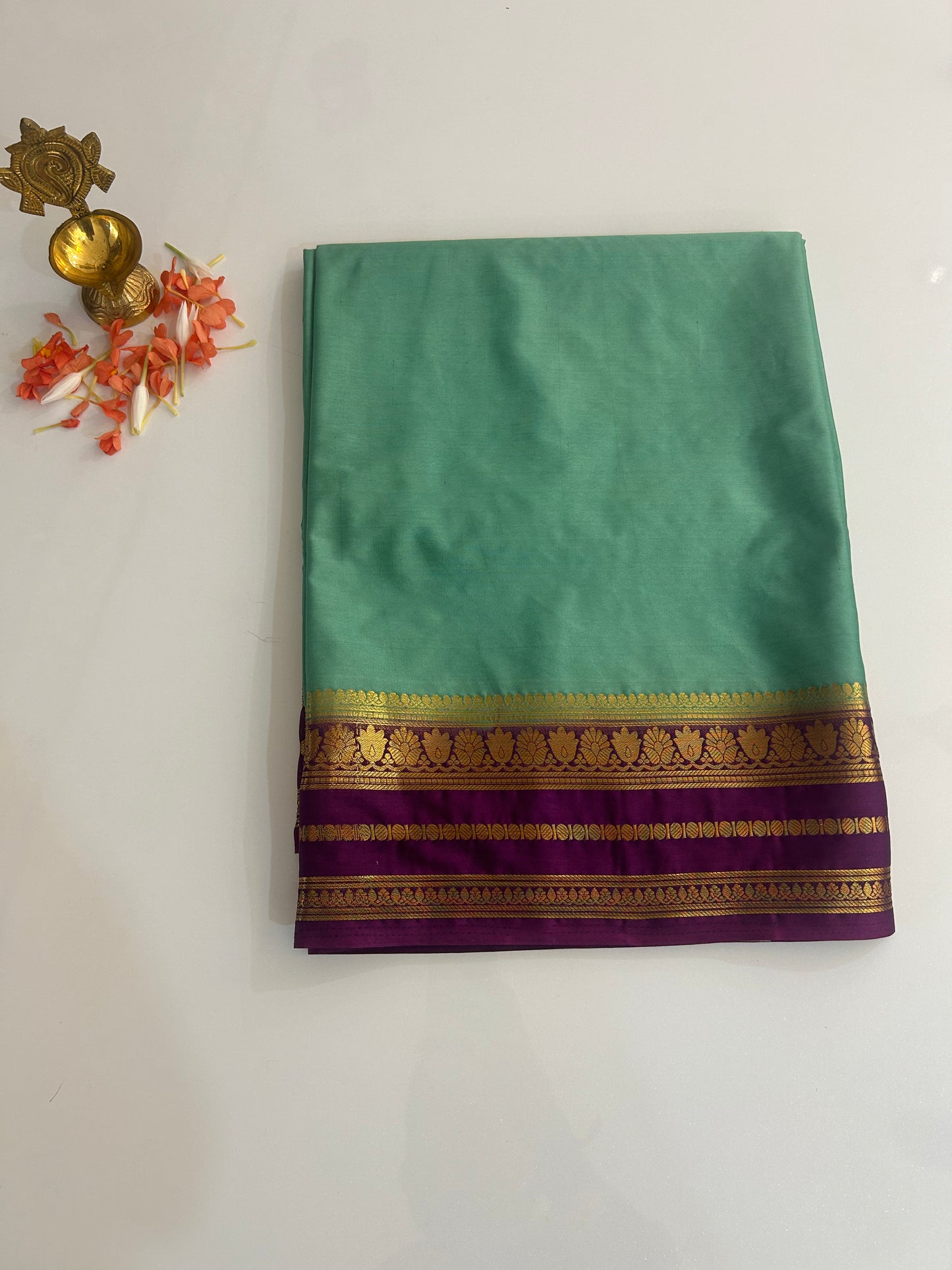 Semi mysoresilk saree