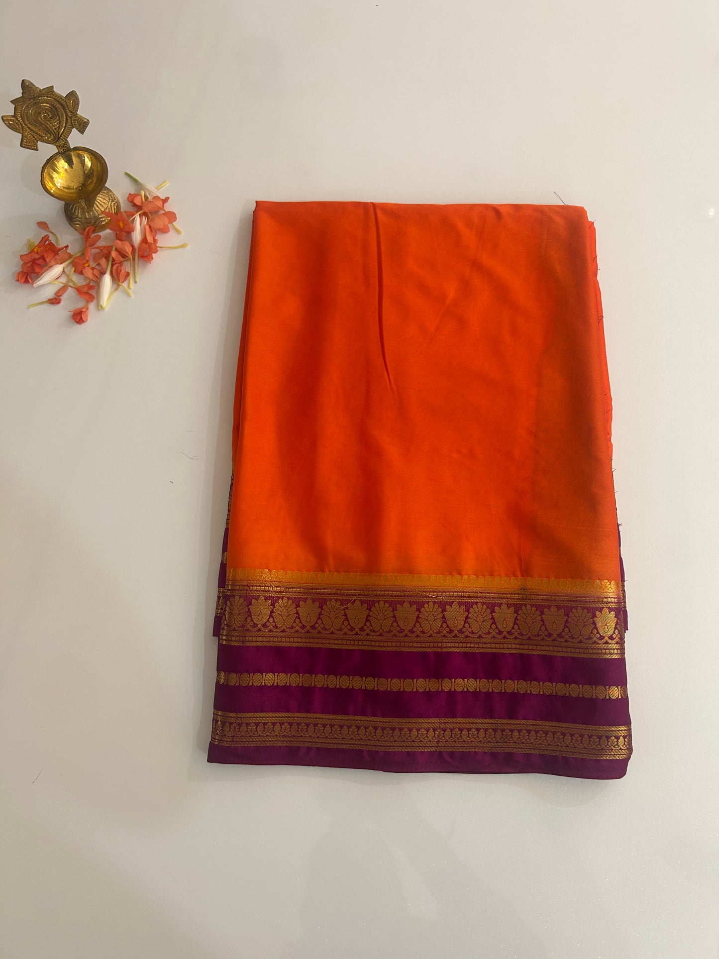 Semi mysoresilk saree