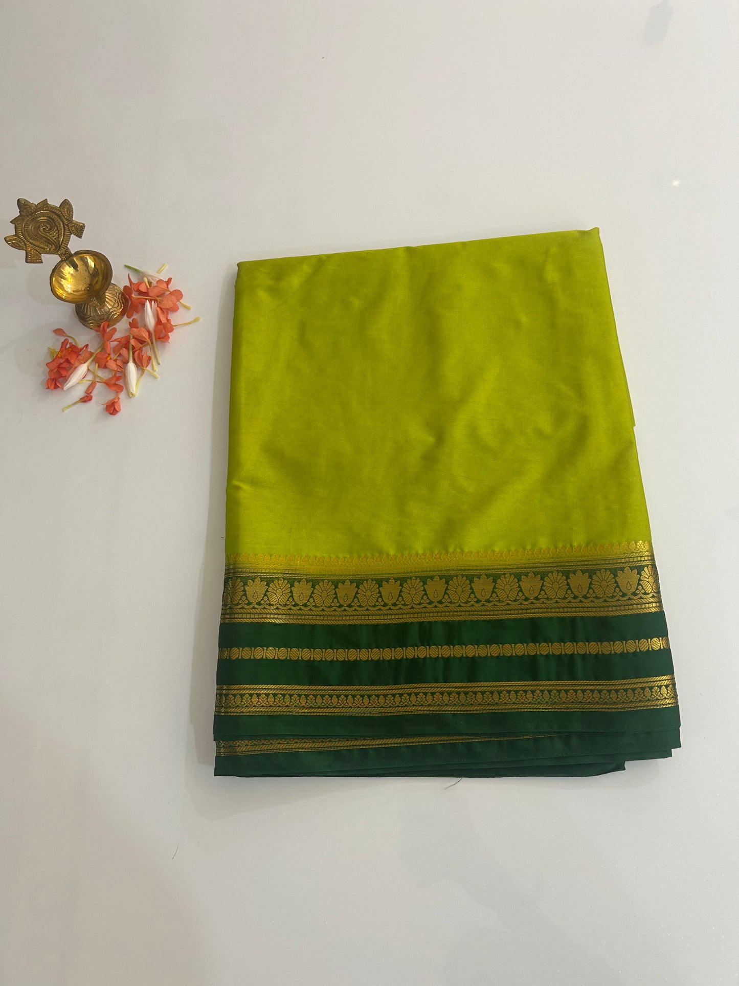 Semi mysoresilk saree