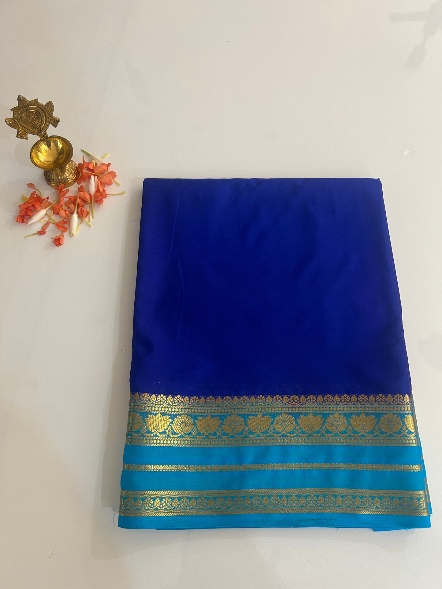 Semi mysoresilk saree