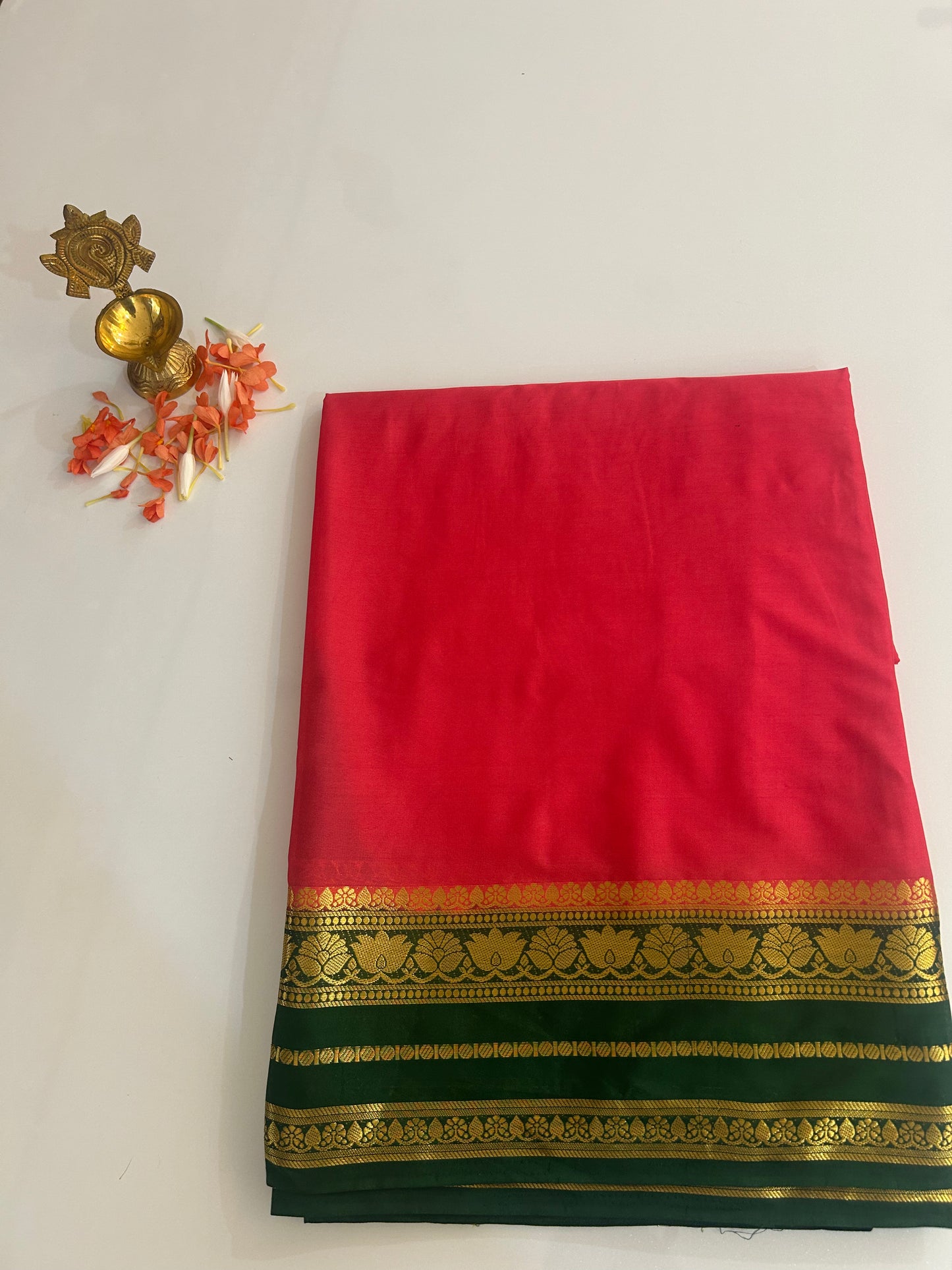 Semi mysoresilk saree