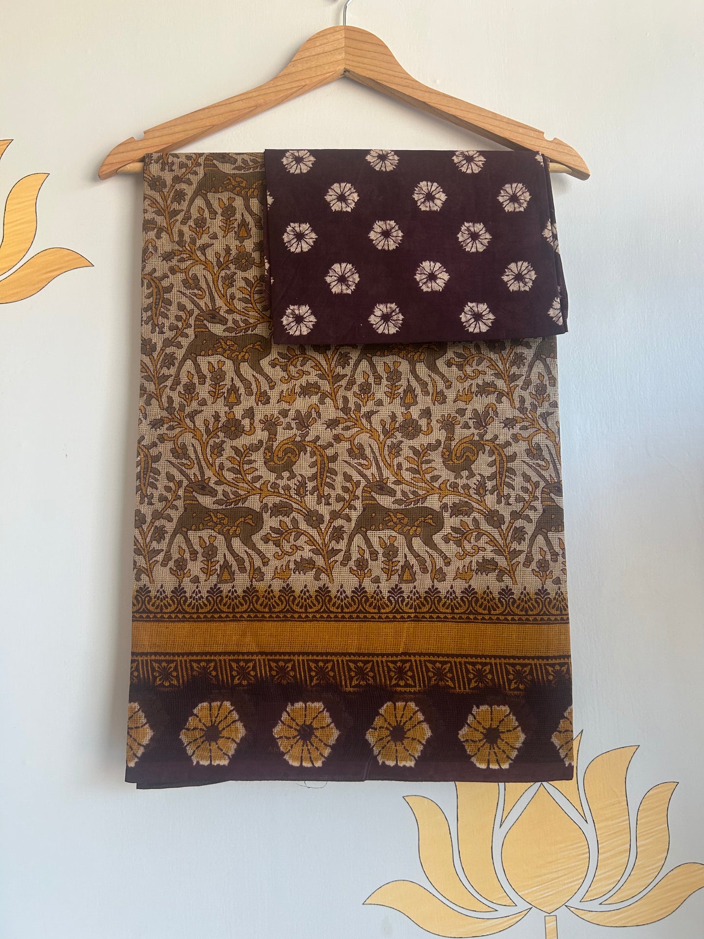Kalamkari Cotton Saree