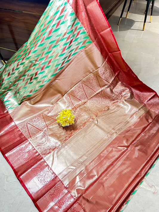 Semi tissue pattu
