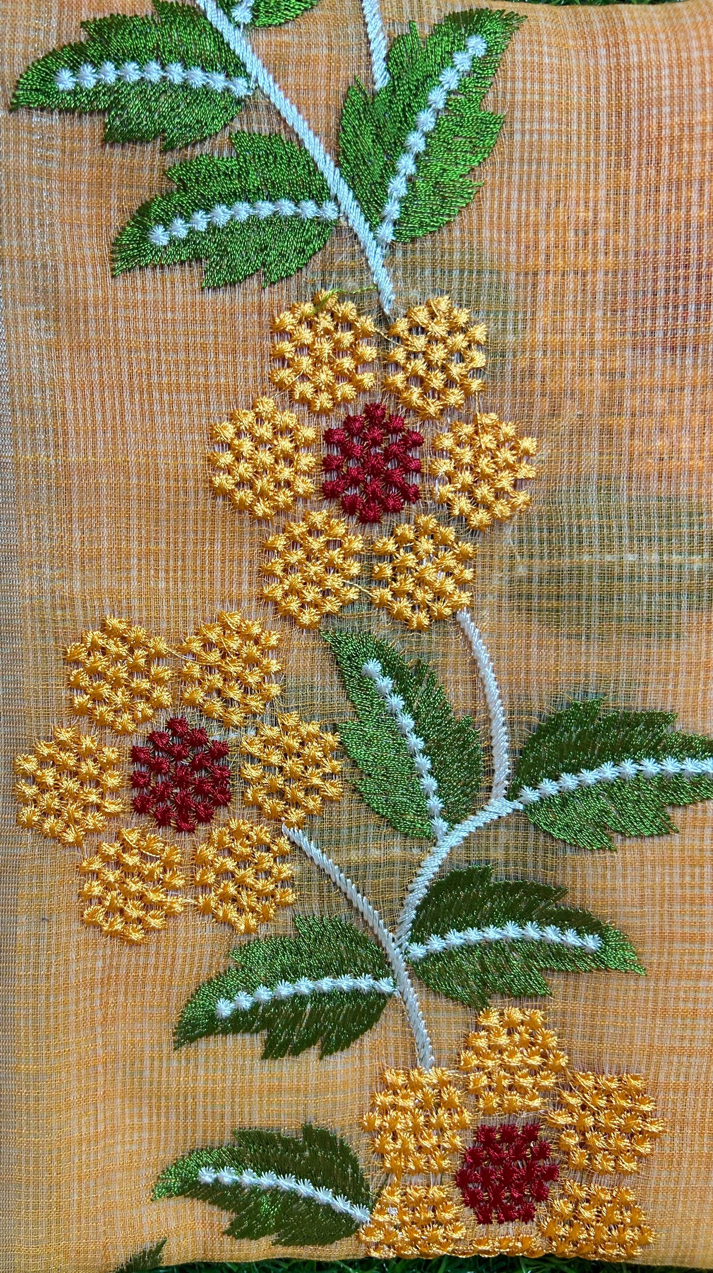 Kota Embroidery Work Saree