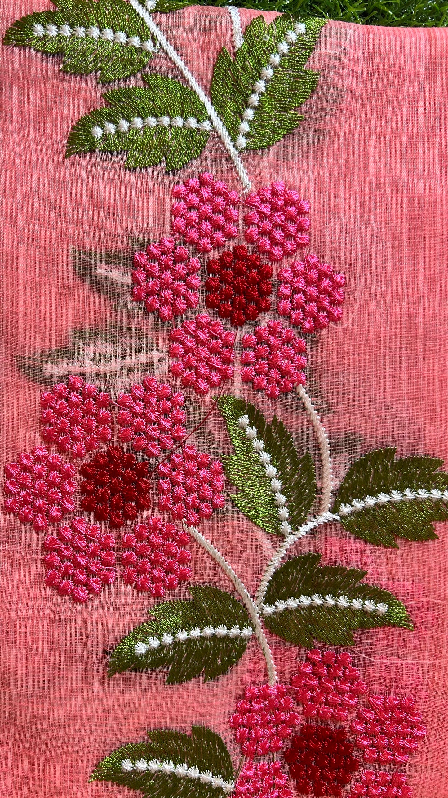 Kota Embroidery Work Saree