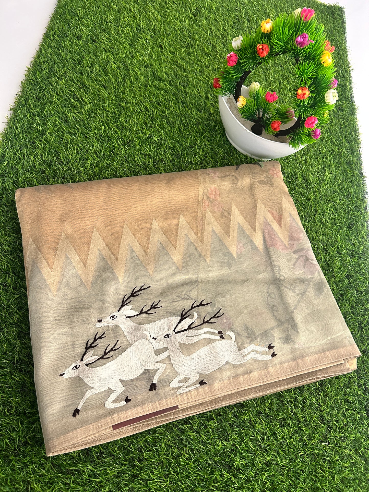 PURE TISSUE LUXURIOUS SILK SAREE