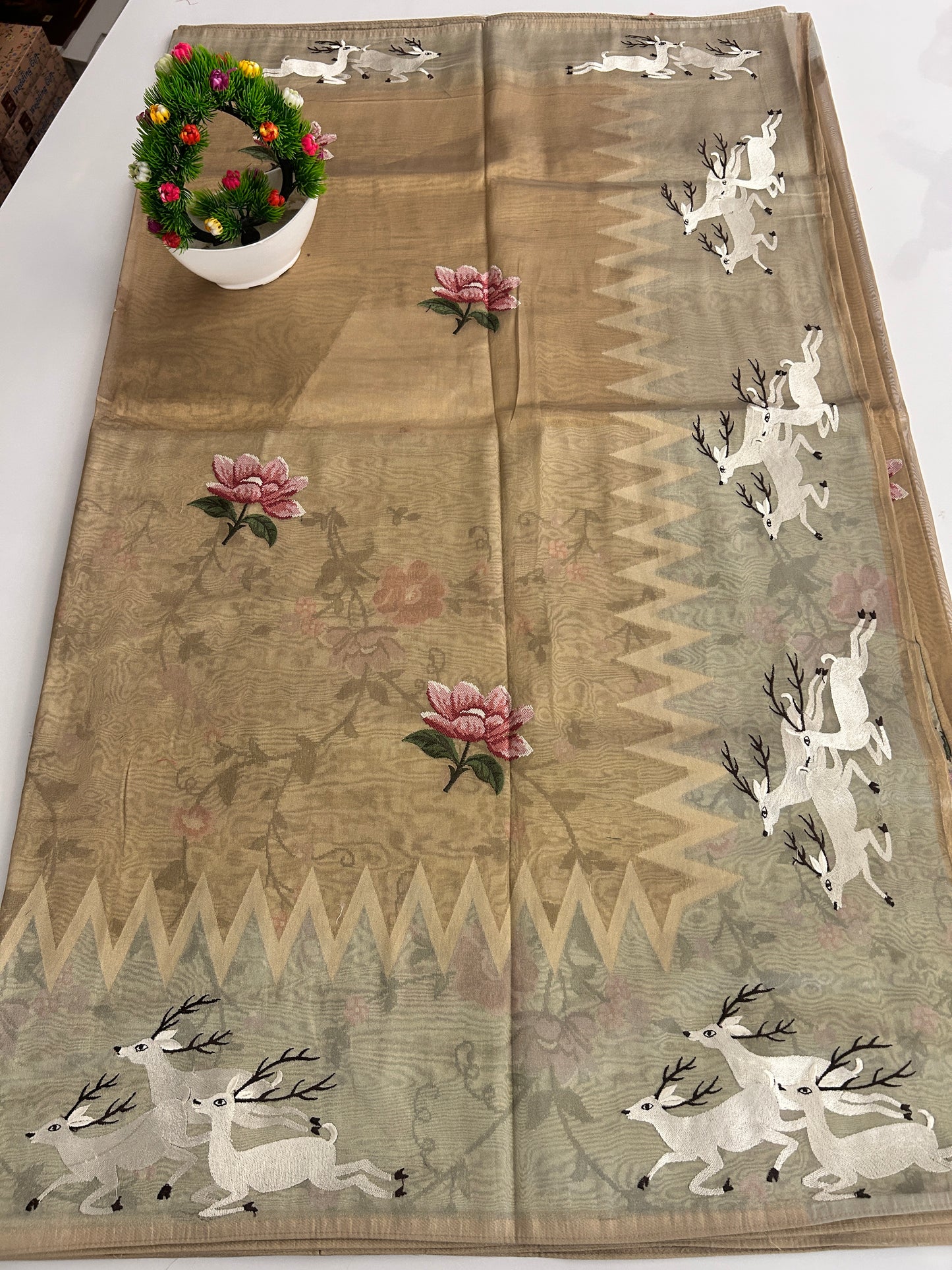 PURE TISSUE LUXURIOUS SILK SAREE