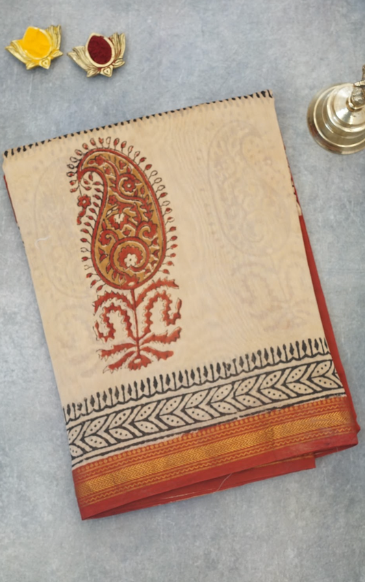 Elegant Chanderi Saree