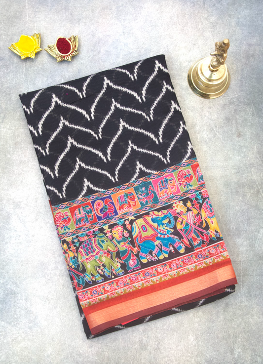 ✨ Viscose Silk Printed Saree ✨